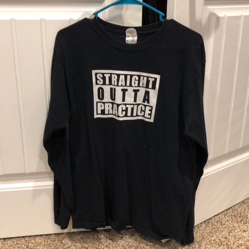 Black long sleeve shirt